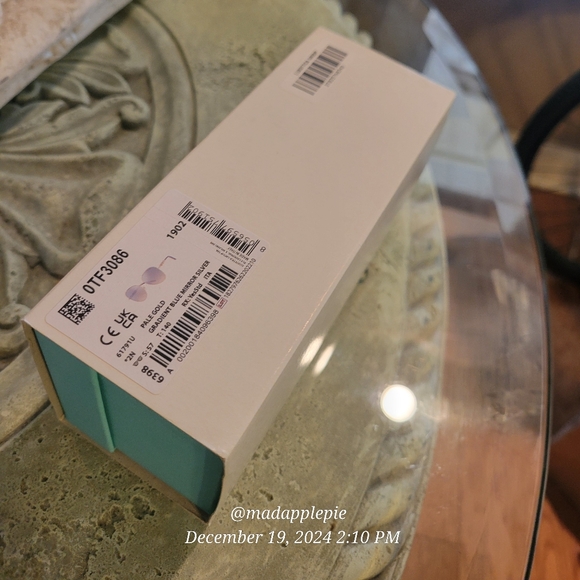 Tiffany & Company TF3086 Pilot Aviator Sunglasses Hardware Link Luxury #128 - Picture 14 of 14